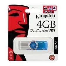 Pen Drive Kingston 4gb Lacrado! produto Original!